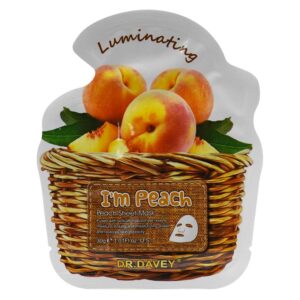 Dr Davey I'm Peach Face Sheet Mask