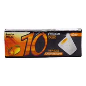 Ten Chewing Gum Peach Mango